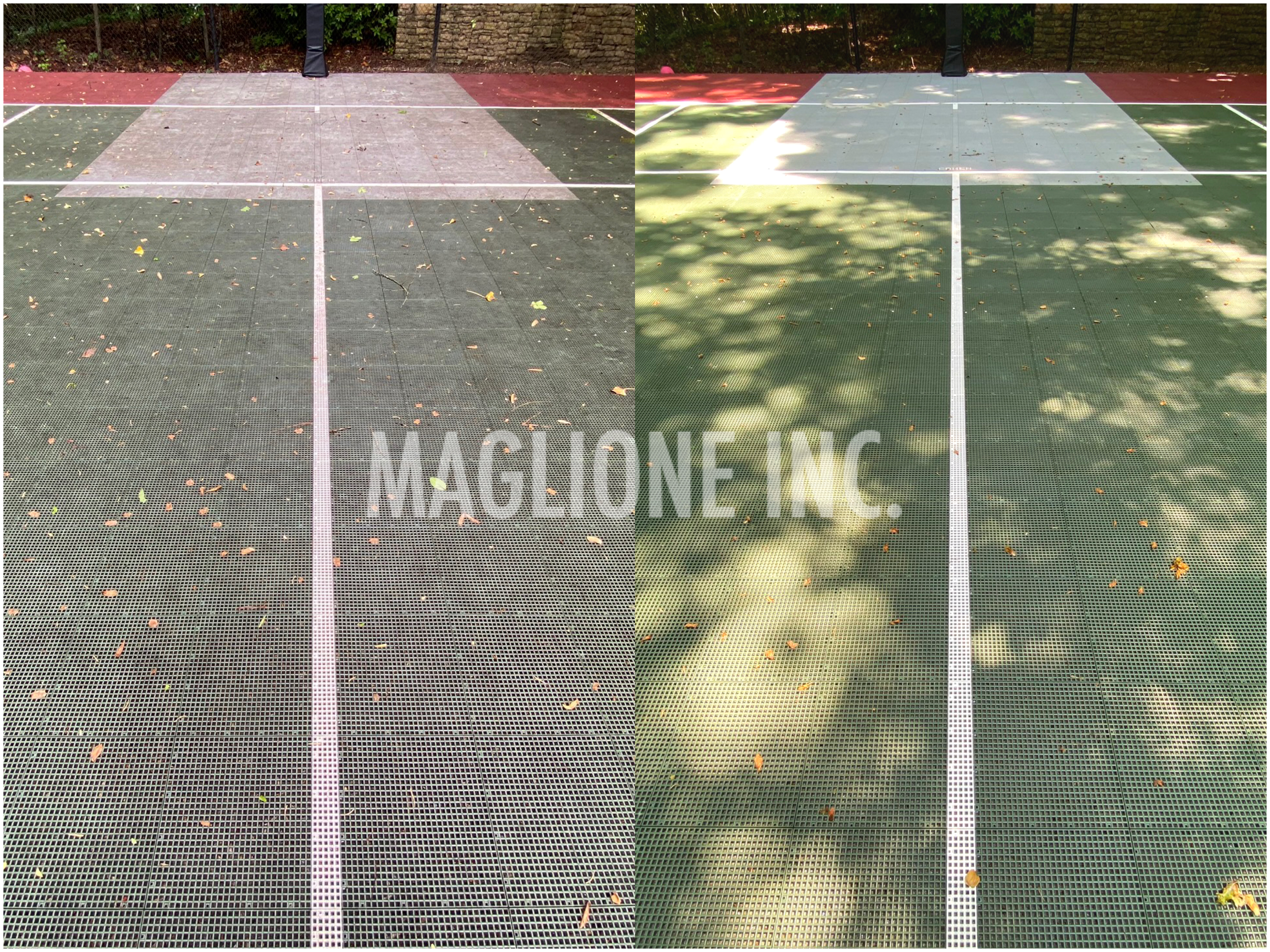 Tennis Court / Sport Court Wash / Pressure Washing / A.M. Pressure Washing / Maglione Inc.