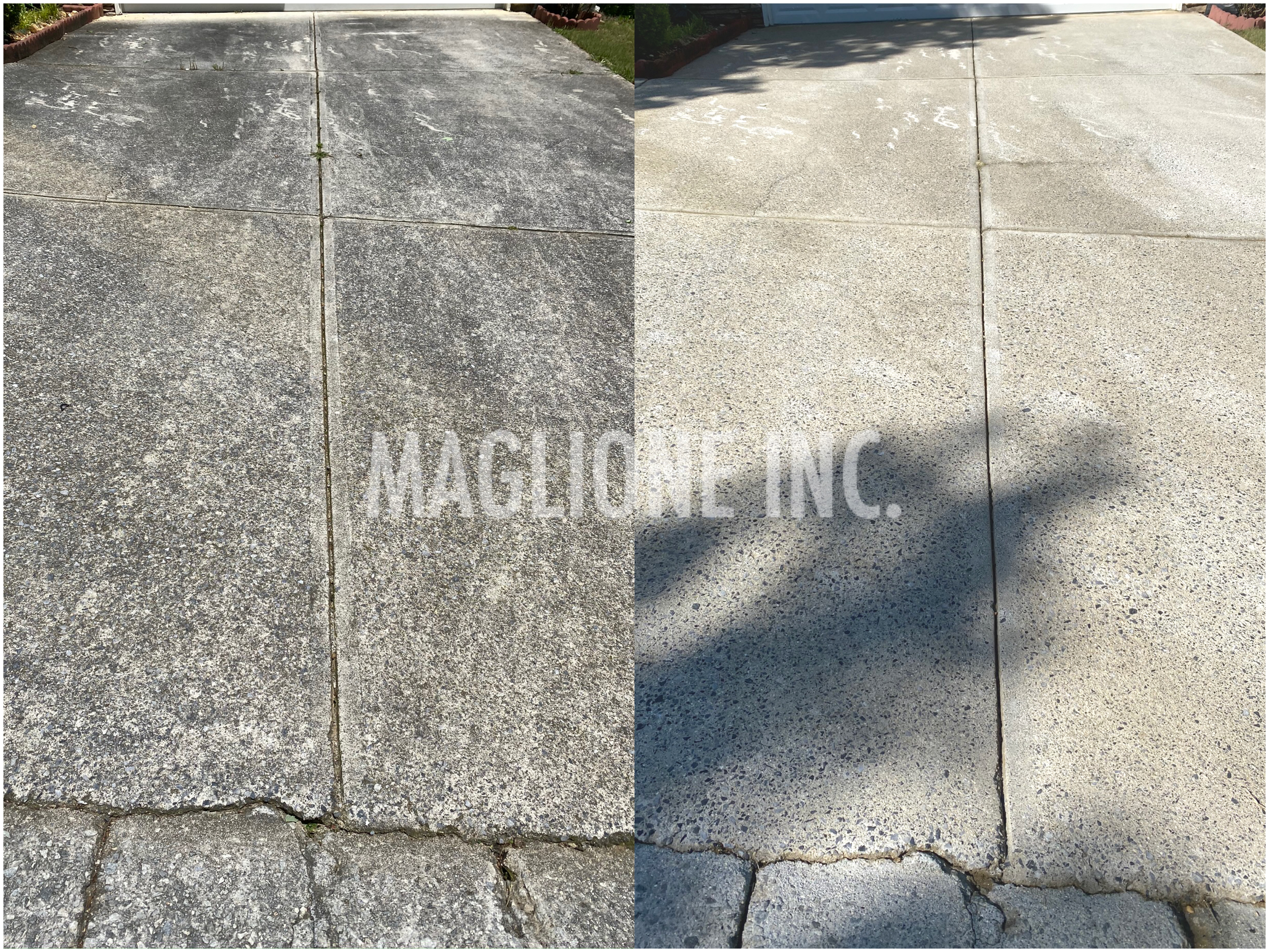 Driveway Wash / Pressure Washing / A.M. Pressure Washing / Maglione Inc.